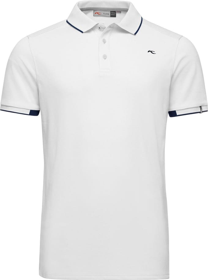 Kjus Men Stan Polo S/S (front logo) - - Outdoor Kleding - Fleeces en Truien - Polo's