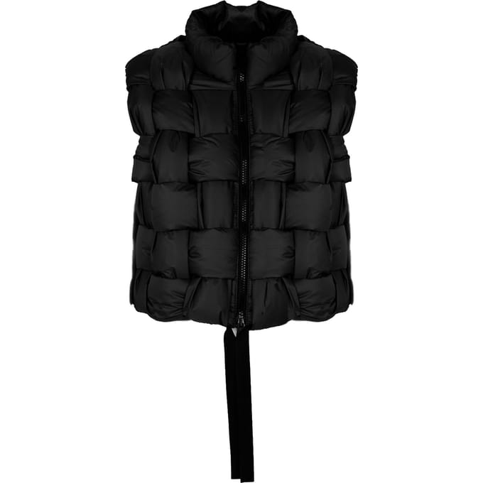 La Haine Inside Us hesje Down Vest Unisex Vrouw zwart