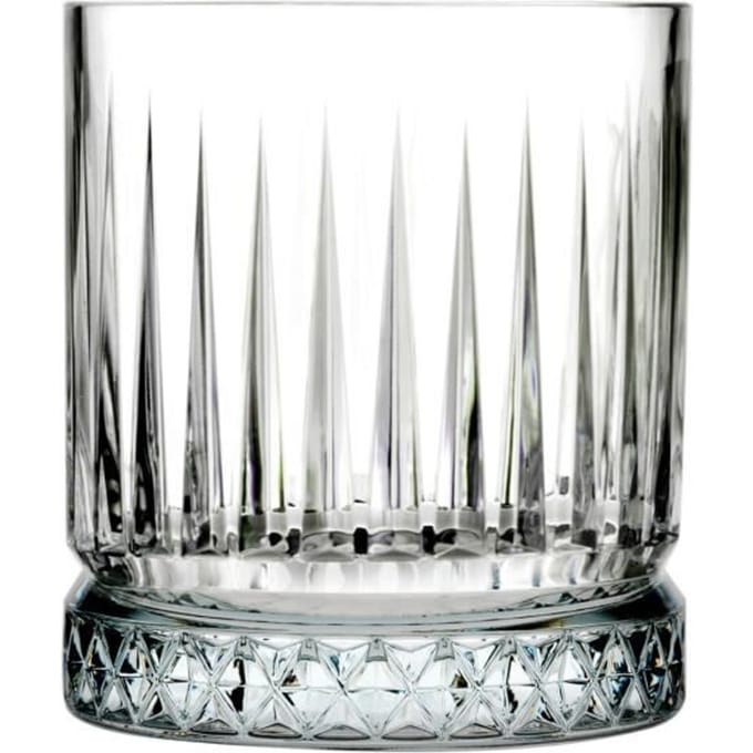 Whiskyglas - Elysia - Set van 12 - 355 ml - Glas - Ideaal voor cocktails