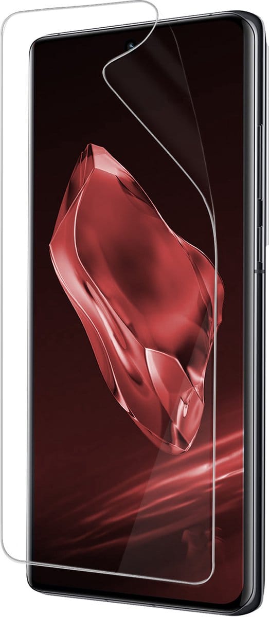 Screenprotector - Folie - Geschikt voor OnePlus 12 - Ultra Clear - Bescherm Folie - Soft TPU Touch - Screen Protector - Telefoon Cover