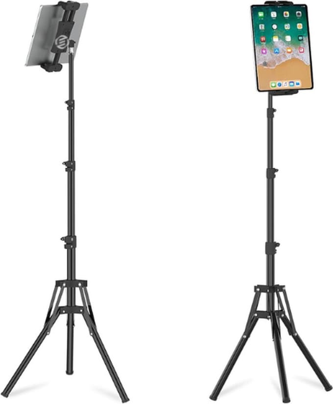 Equivera Ipad Standaard Statief - Ipad Standaard Statief - Ipad Statief - Ipad Standaard - Ipad Houder - Tablet Statief Houder- Tablet Houder - Tablet Statief - Verstelbare Statief voor Tablets