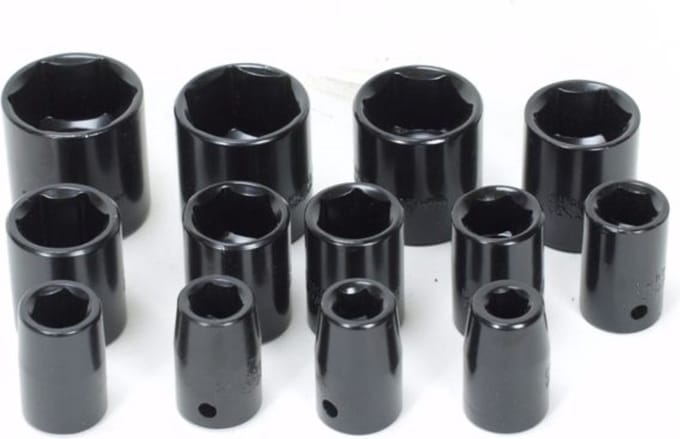 Topgear Krachtige doppenset - 13 maten - 1/2 inch aansluiting - Voor professionals