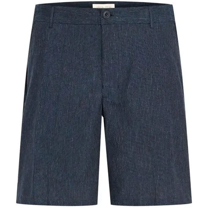 Gemêleerde linnen korte broek Casual Friday Elian 0207