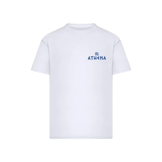 Mister Tee - Athen Souvenirs Oversize Heren Tshirt - XL - Wit