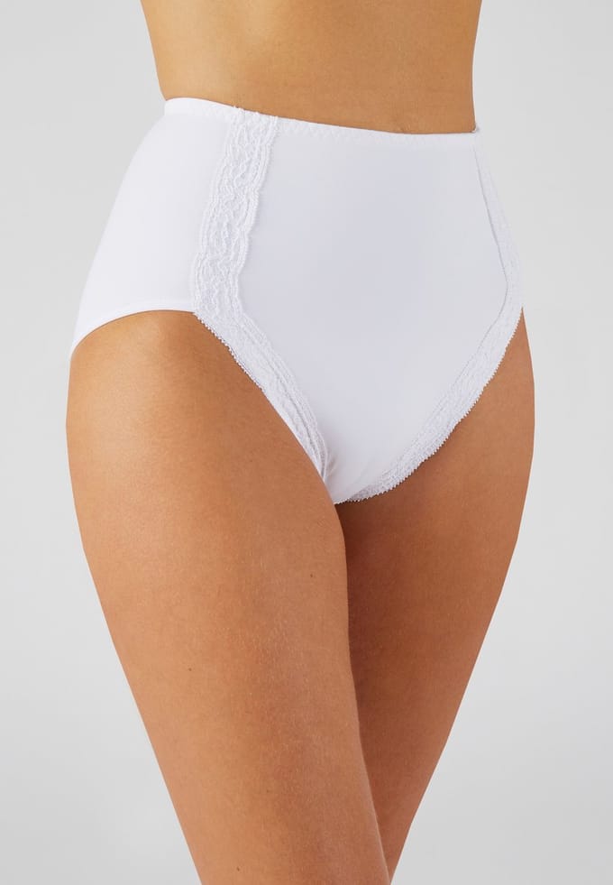 Damart - Corrigerende slip voor platte buik-effect Perfect Fit by Damart - Wit - S