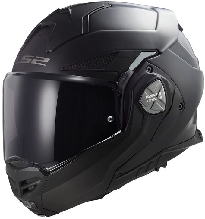 LS2 Helm Advant X mat zwart met intercom 4X maat XS