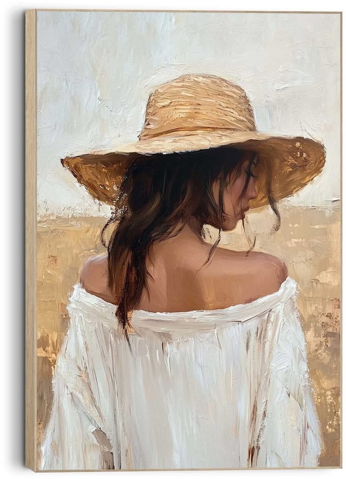 Schilderij Zachte Zomer - 60 x 90 - Hout - REINDERS