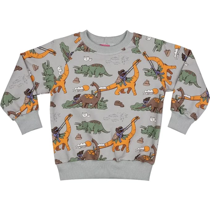 Junior Sweatshirt Raspberry Republic Dino Riders