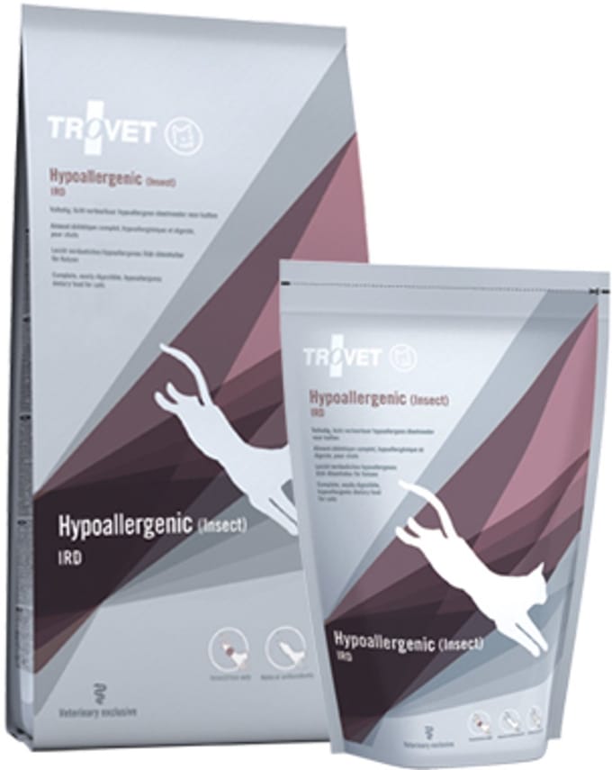 TROVET Hypoallergenic IRD (Insect) Kat - 2 x 2,5 kg