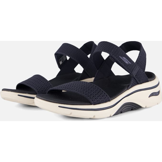 Skechers Go Walk Arch Fit 2.0 Zandal - - Dames Sandalen - Navy