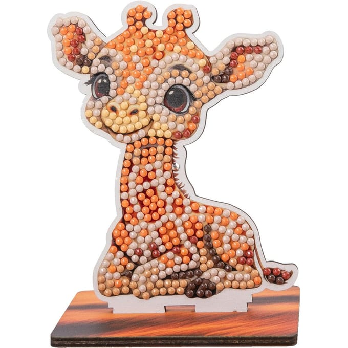 Diamond Painting "Crystal Art Wildlife Buddies" - Giraffe