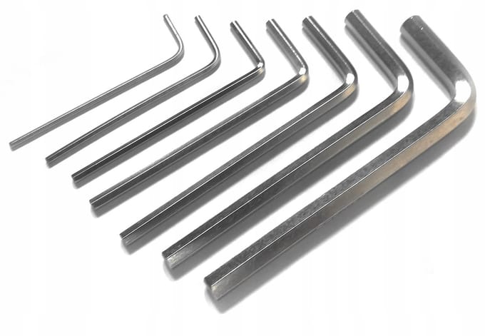 Yato inbussleutelset 10-delig 1,5-10 mm CrV