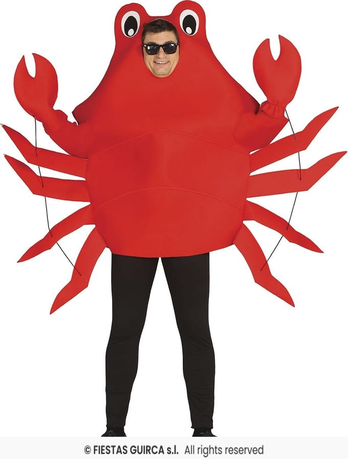 Krab Kostuum Volwassen - Maat S