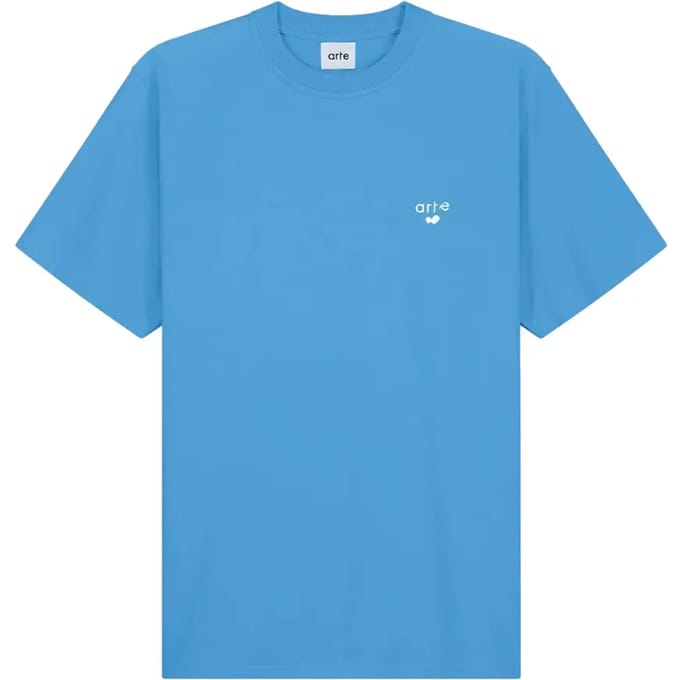 Heren T-shirt Heart Logo Tee Blue