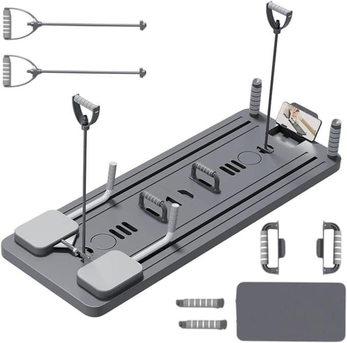 Pilates Reformerset - Buiktrainer Core trainer - Full body training - Inklapbaar en ruimtebesparend