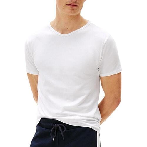 Tommy Hilfiger 3-pack Stretch V-neck Tee White Taglia: S | Magliette basic Outlet | Uomo | Bianco