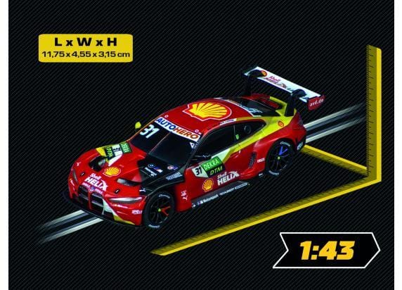 Carrera Go!!! Speelgoedvoertuig Auto - GO!!! - BMW M4 GT3 DTM Sheldon van der Linde No.31 auto