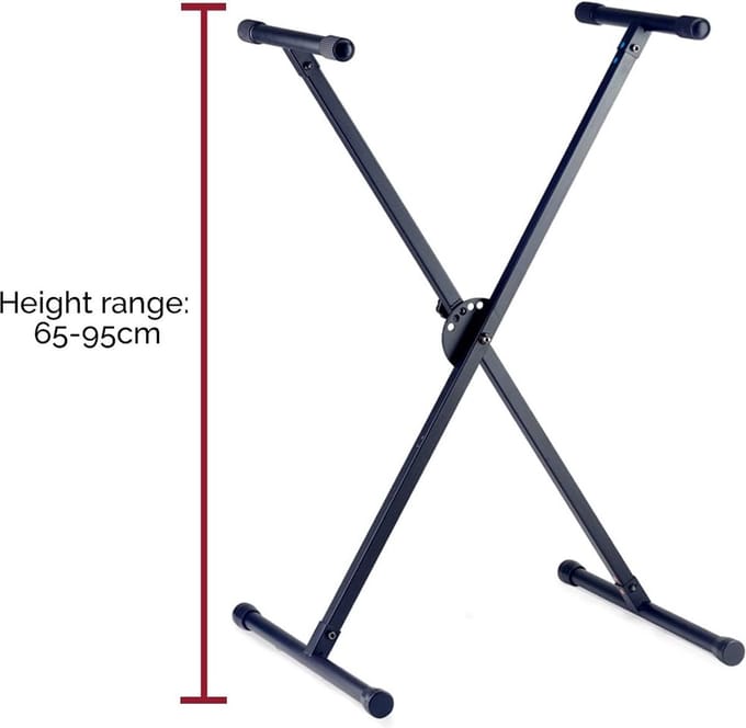 piano standard - piano keyboard stand, 40,5 x 120 x 15 centimeter
