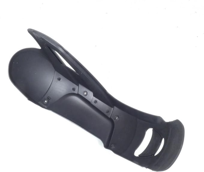 Spatbord linksvoor voor scooter Piaggio 125 Mp3 Yourban 66700400XND zwart mat 80/B