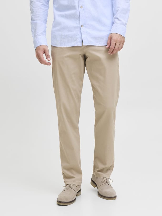 JACK&JONES - JPSTKANE DAVE CHINO 2PK MP NOOS - Heren - Broeken