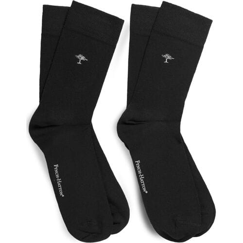 Fynch-Hatton Sokken Uni Socks 2-Pack Zwart / male