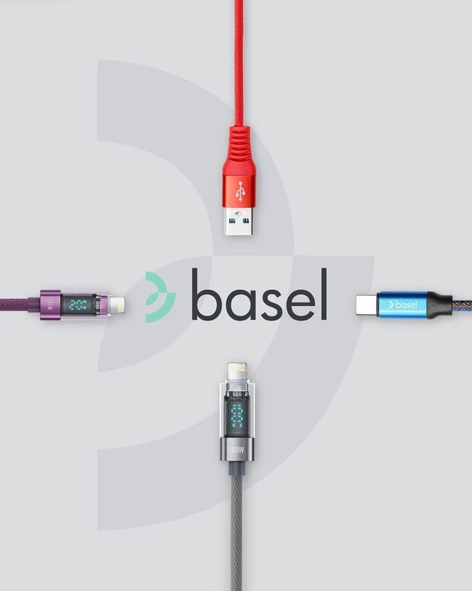Basel USB naar Micro Fast Charging Kabel 2m