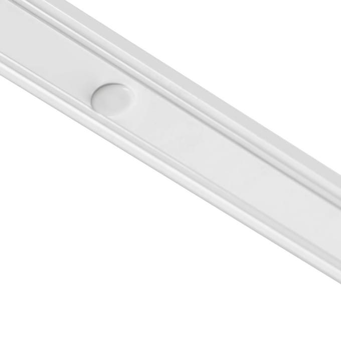 Lindby stroomrail Lumaro, wit, aluminium, lengte 53 cm