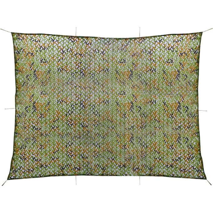 vidaXL - Camouflagenet - met - opbergzak - 3x4 - m