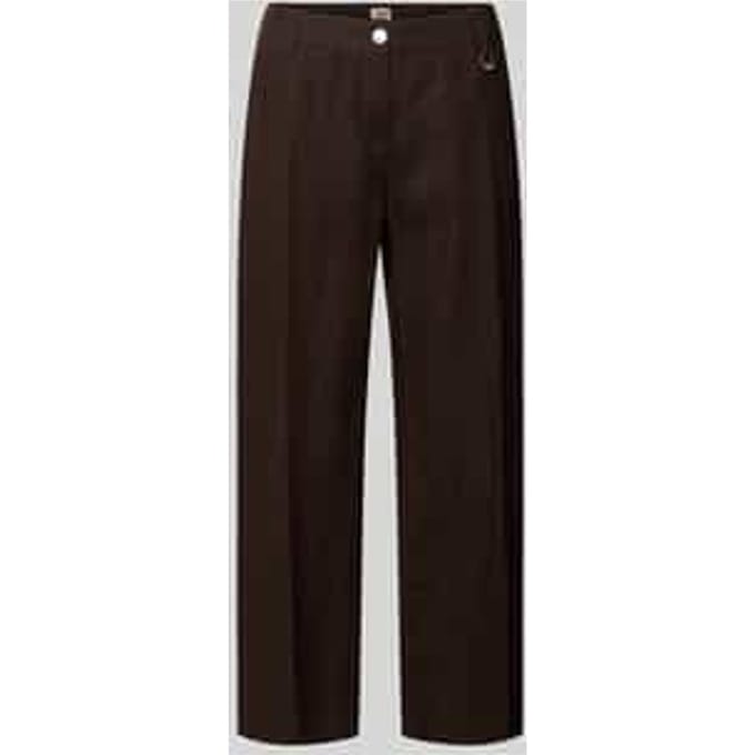 Culotte van linnen met steekzakken model 'Nora'