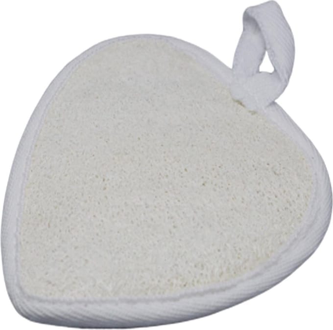Natural Loofah Body Scrubs - Heart