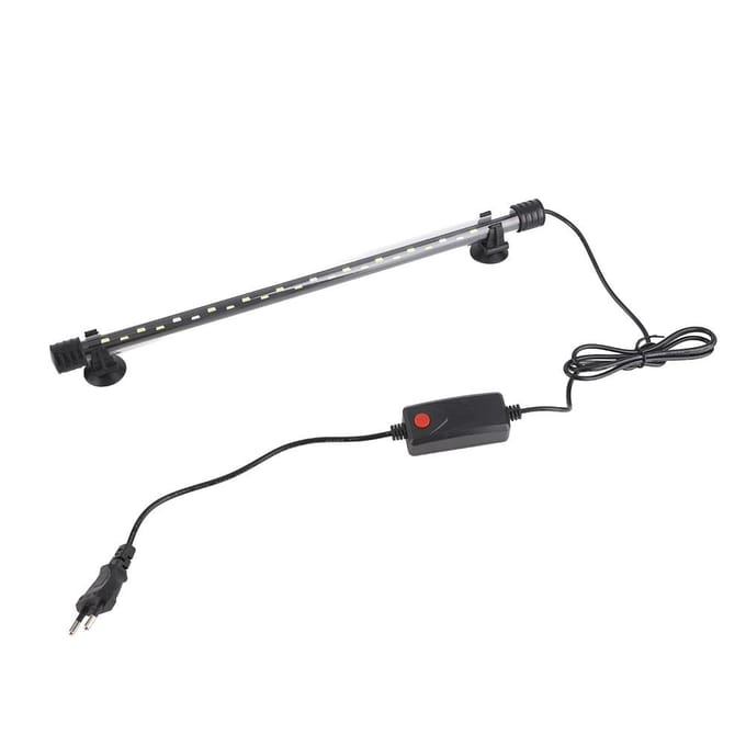 Aquariumlamp Onderdompelbare Vistanklamp Onderwaterverlichting voor Vistank gray