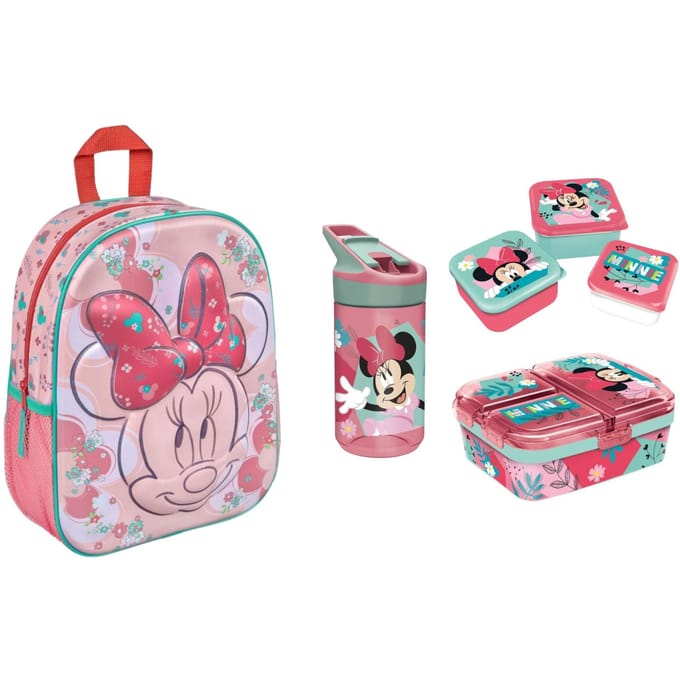 Minnie Mouse schoolset; rugzak en lunchset