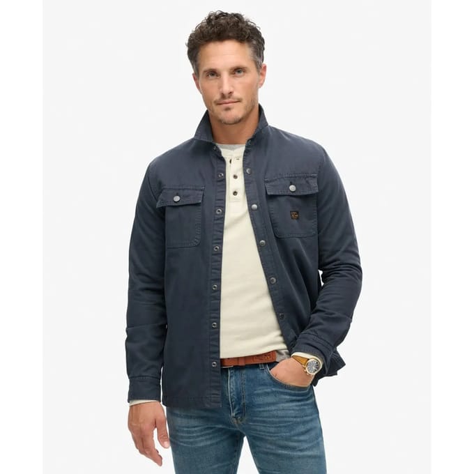 Bovenjas van stof Superdry