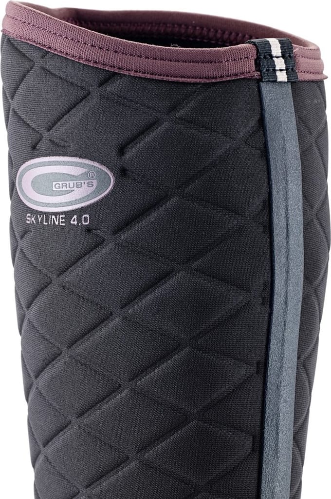 Grubs damesrubberlaarzen Skyline Wellies Zwart