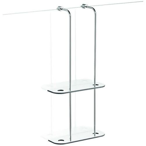 Giese Bodyguard shelf 2-piece with holder for razor 30460-02