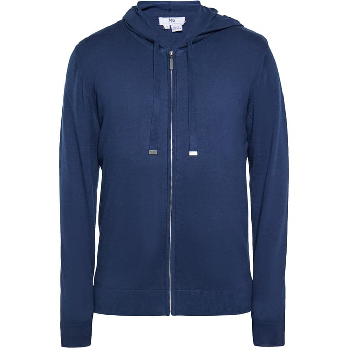Mo Jas met capuchon Heren marine