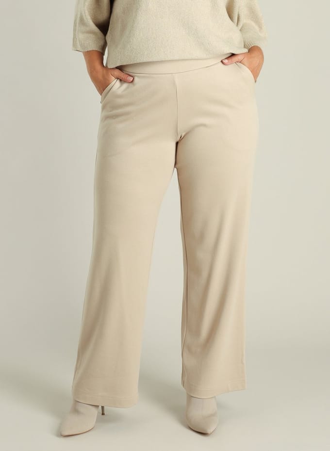 YEST CURVE Nadeche Essential Bottoms - Sand - maat WX-0(44) / L30