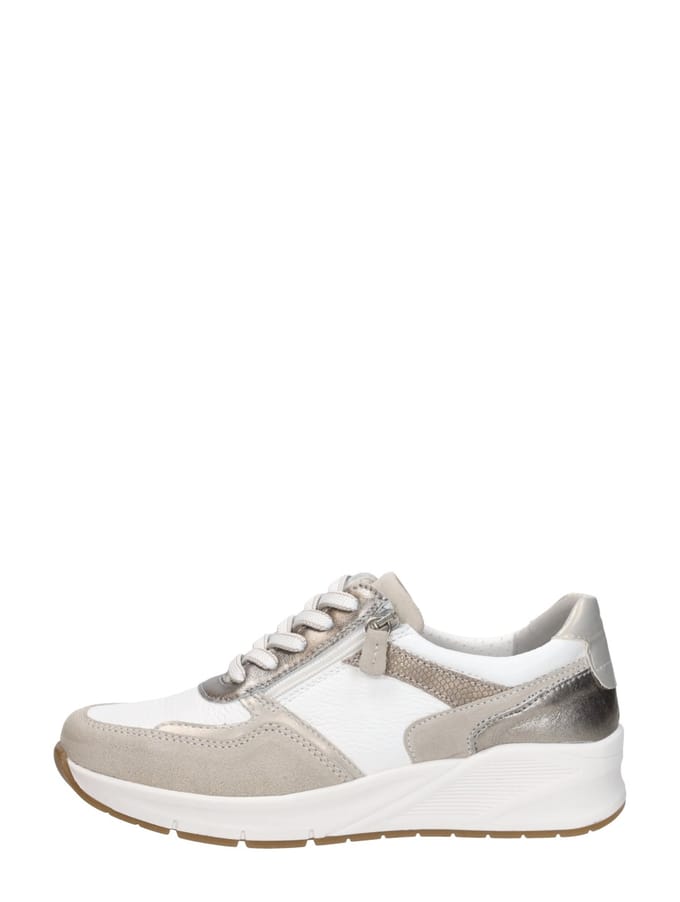 SUB55 Comfort Collection Kary 16 Veterschoenen Laag - beige - Maat 43