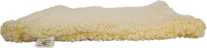 hondenmat Huggle Fleece 76 x 123 cm polyester ivoorwit
