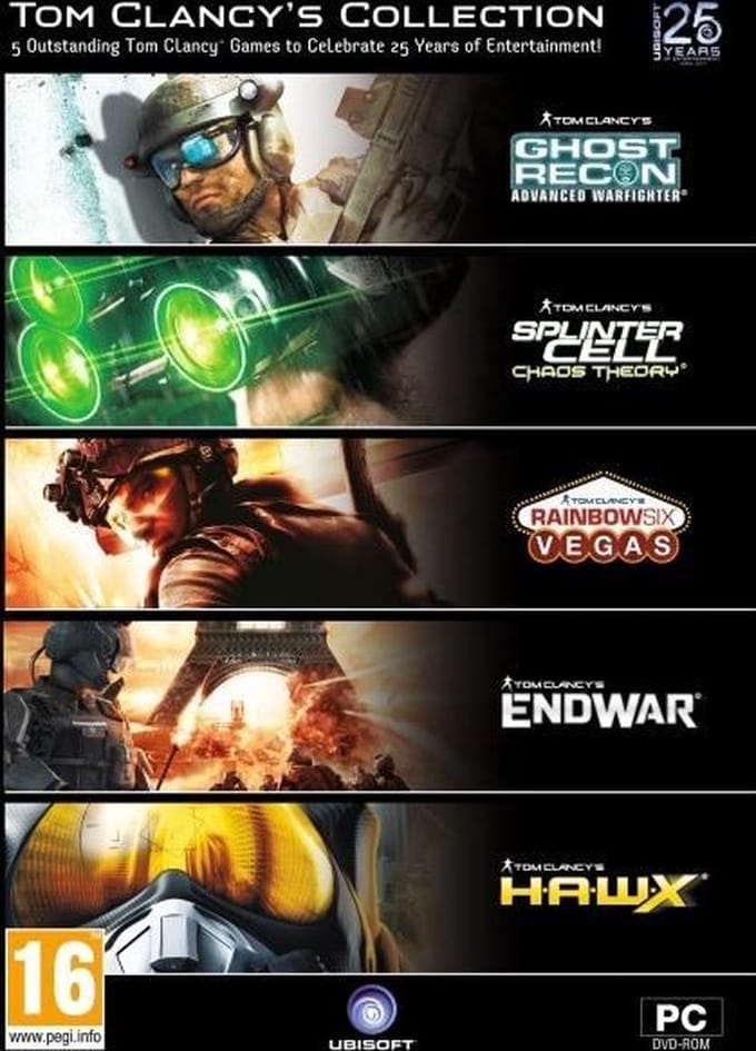 Tom Clancy Collection (5 Games in 1) /PC