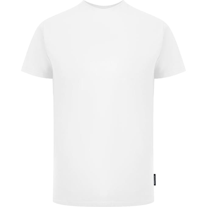 Wit T-shirt Met Palm Angels Vlaglogo