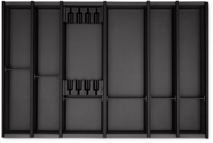 Cuisio Bestekbak 800 mm Translucent-anthraciet voor Legrabox 473 mm