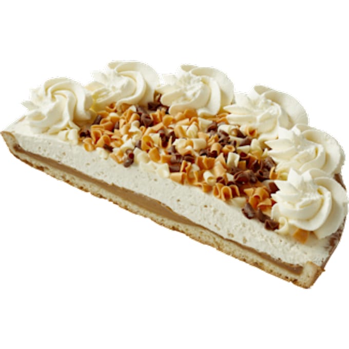 Zwitserse roomvlaai half