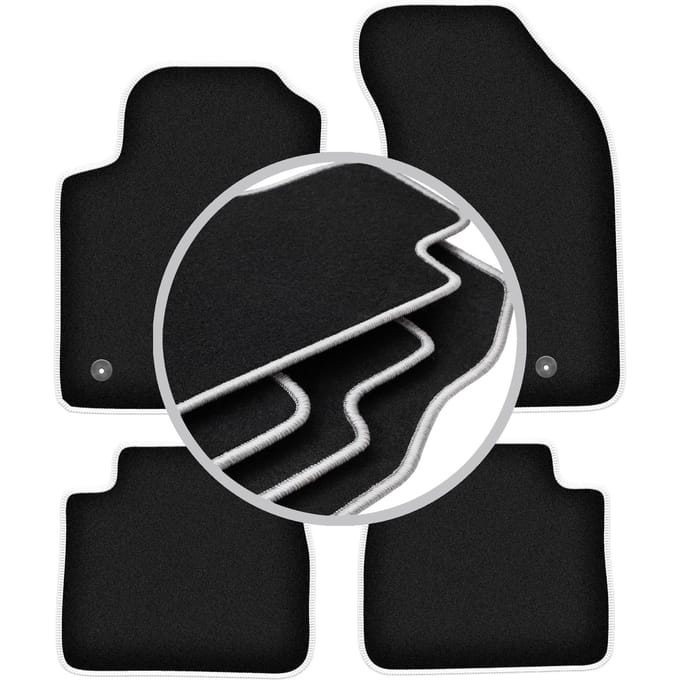 CARLUX-SILVER automatten voor: Lancia Delta III hatchback (2008-2014)