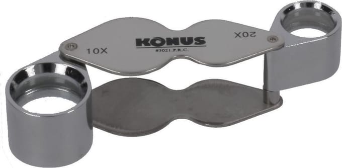 Konus Dubbele Loep 10x-20x