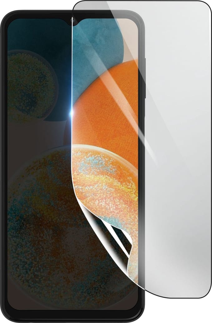 3mk, Geschikt voor Samsung Galaxy A23 5G, Schokbestendige Hydrogel Screenprotector, Transparant