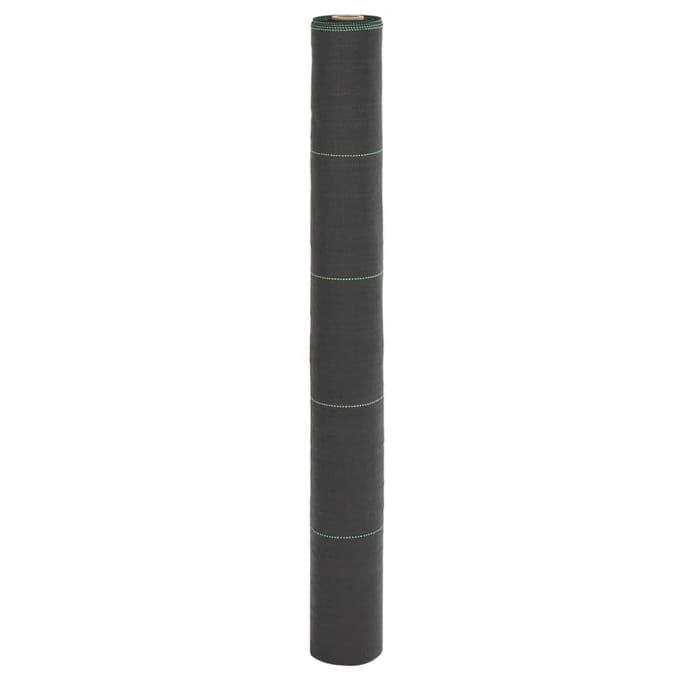 vidaXL - Worteldoek - 1x25 - m - polypropeen - zwart
