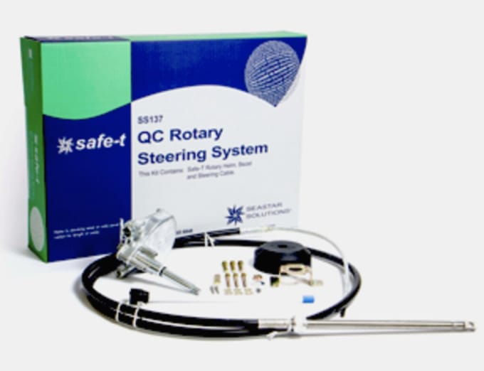 SeaStar Safe-T "QC" Stuursysteem met kabel 16' (4.88m)