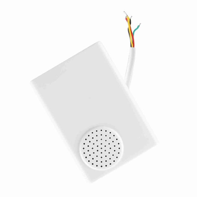 Sonnette filaire 12 V pour système de contrôle d'accès de sécurité au bureau et à domicile
