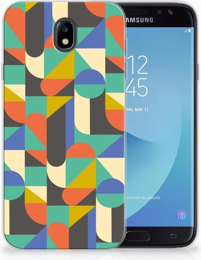 Samsung Galaxy J7 2017 | J7 Pro TPU bumper Funky Retro